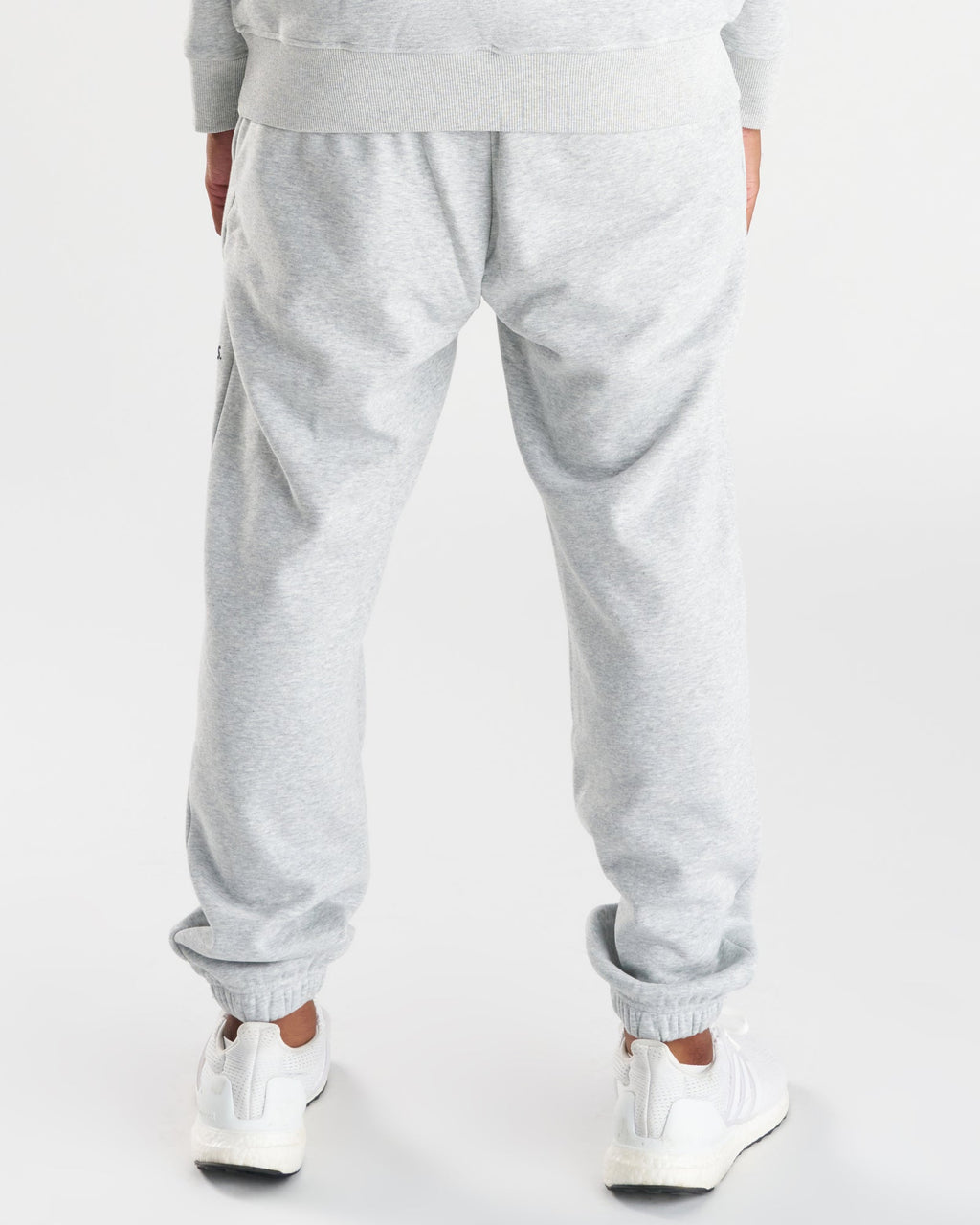 Signature Fleece Sweatpants "STK" - Heather Grey