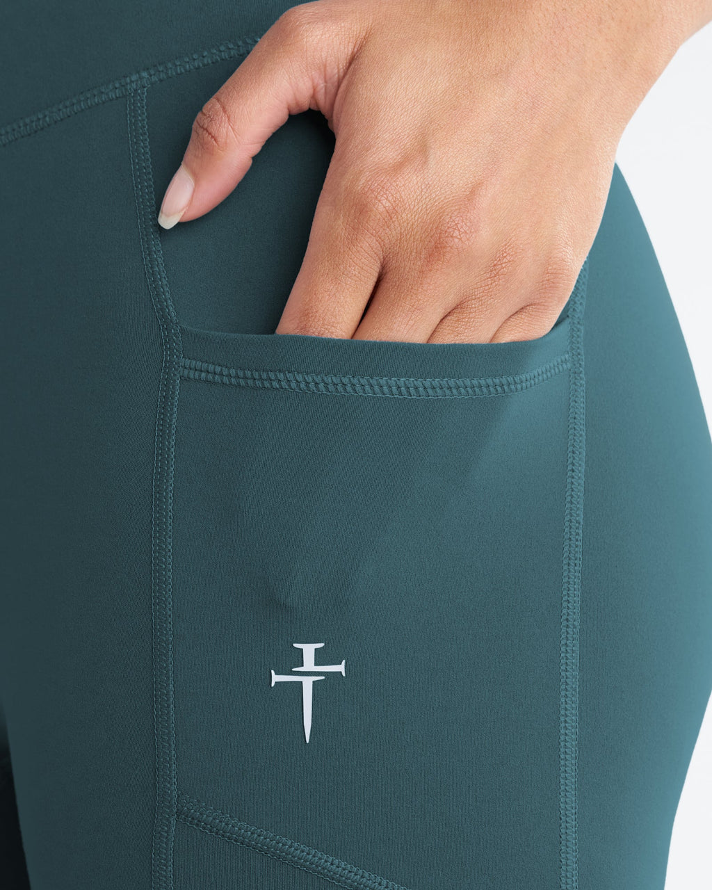 Nova Pocket Legging 27" - Teal