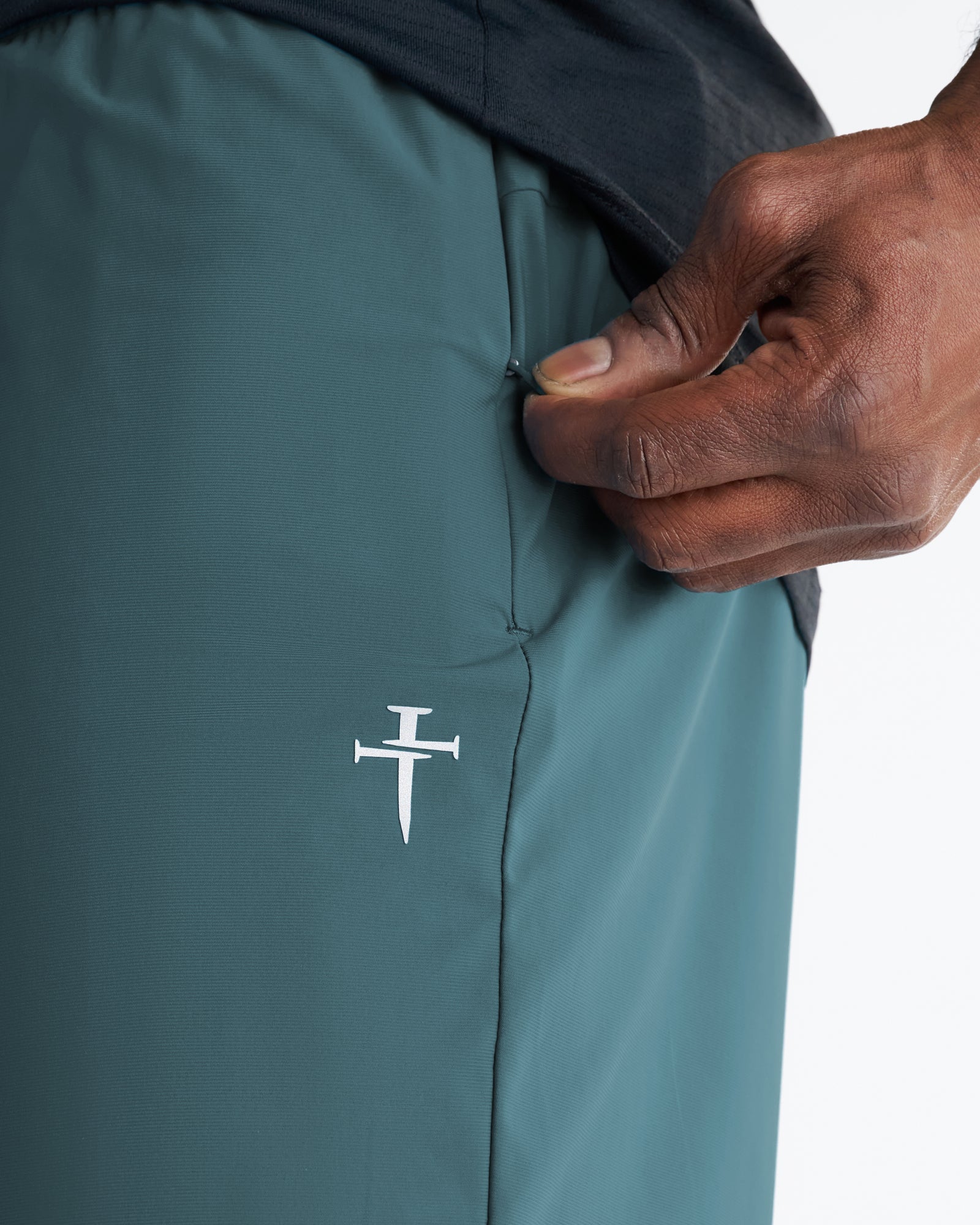 Vapor-Lite™ Liner Short "Cross" - Teal