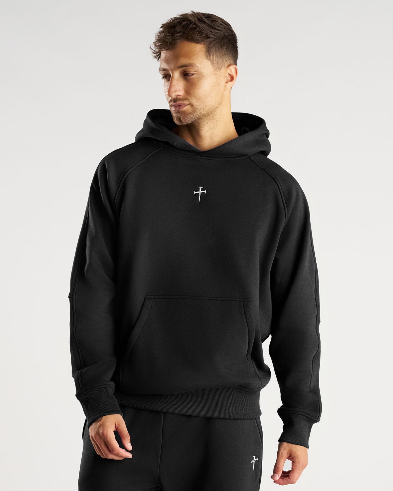 Signature Fleece Hoodie - Black
