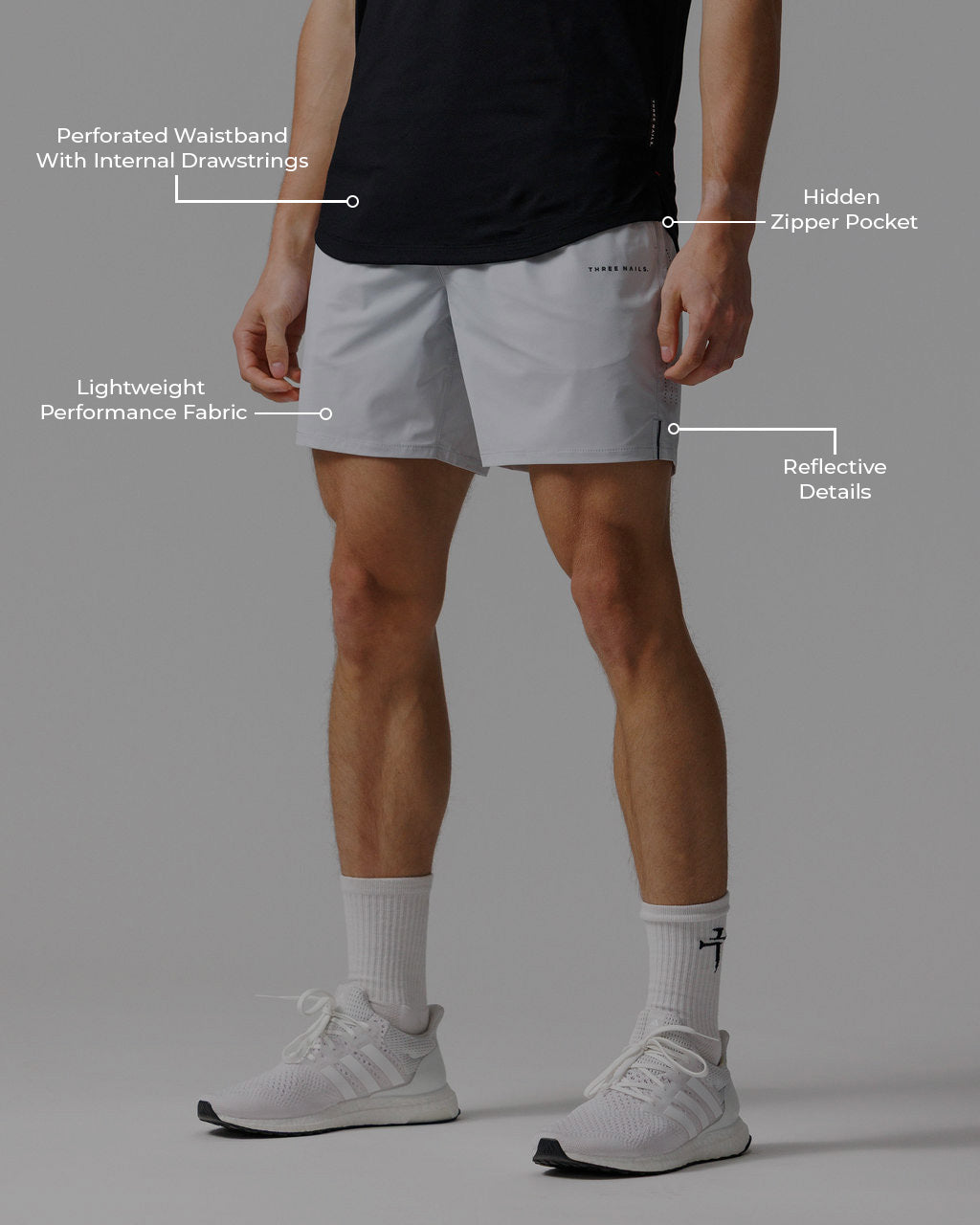 Vapor-Lite™ Hybrid Short - Stone
